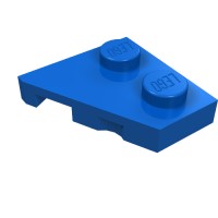24307 - Wedge Plate 2 x 2 Right - Blue
