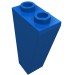 2449 - Slope Inverted 75Â° 2 x 1 x 3 - Blue