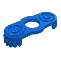 2526 - Minifig Neckwear Epaulette - Blue