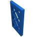 2529 - Blue - Window 1 x 2 x 3 Pane Latticed