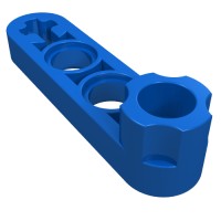 2825 - Technic Beam 1 x 4 Thin with Stud Connector - Blue