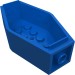30163 - Blue - Sarcophagus / Coffin 2 x 4 x 6 Bottom