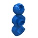 30516 - Blue - Turntable 4 x 4 Locking Grooved Base