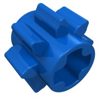 3647 - Technic Gear 8 Tooth - Blue