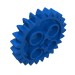 3648b - Technic Gear 24 Tooth [New Style with Single Axle Hole] - Blue