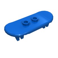 42511 - Sports Skateboard with Trolley Wheel Holders - Blue