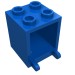 4345b - Blue - Box 2 x 2 x 2 [Hollow Studs]