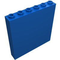59349 - Panel 1 x 6 x 5 - Blue