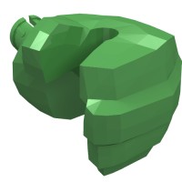 10127 - Hand Hulk - Left - Bright Green