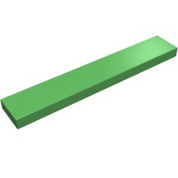 6636 - Tile 1 x 6 with Groove - Bright Green