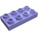40666 - Duplo Plate 2 x 4 - Medium Violet