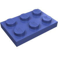 3021 - Plate 2 x 3 - Violet