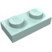 3023 - Plate 1 x 2 - Aqua