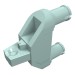 45467 - Aqua - Clikits Icon, Square 2 x 2 Small with Pin [Frosted]