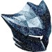 48489 - Headwear Accessory Visor Fanciful for Vladek Minifig - Speckle Black-Silver