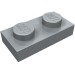 3023 - Plate 1 x 2 - Pearl Light Gray