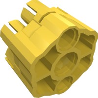 18588 - Launcher, Weapon Rapid Shooter Six Barrel, 3 Fingers - Yellow