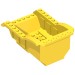 19001 - Yellow - Tipper Bed 12 x 8 x 5 with Same Colored Hinge Plate