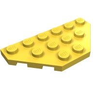 2419 - Wedge Plate 3 x 6 Cut Corners - Yellow