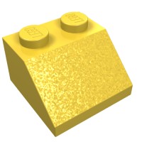 3039 - Slope 45Â° 2 x 2 - Yellow
