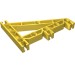 32214 - Znap Beam 9, 8 Holes, Triangular - Yellow