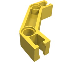 32242 - Znap Beam 4, 2 Holes, 2 Bends - Yellow