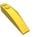 41748 - Yellow - Wedge Curved 6 x 2 Left, Inner Ridges