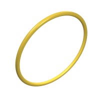 85546 - Technic Rubber Belt 33mm - Yellow