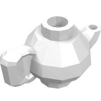 23986 - Equipment Teapot - White