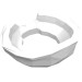 24504 - Minifig Neckwear Ninja Face Scarf - White