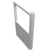 30074 - Door 1 x 6 x 8 Right - White