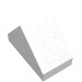 3044b - White - Slope 45Â° 2 x 1 Double with Ovoid Bottom Pin