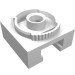 30516 - Turntable 4 x 4 Locking Grooved Base - White