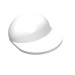 4485 - White - Hat / Cap Long Peak [Plain]