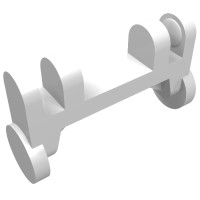 4715 - Equipment Stretcher Wheels - White