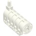 32074c01 - White - Launcher, Technic Competition Cannon, Round Bottom with Black Ends