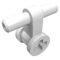 99021 - Pneumatic Hose Connector with Axle Connector - White