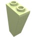 2449 - Yellowish Green - Slope Inverted 75Â° 2 x 1 x 3
