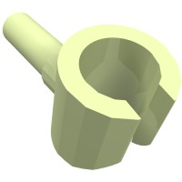 3820 - Minifig Hand - Yellowish Green