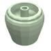 33008 - Light Green - Belville / Scala, Equipment Flower Pot