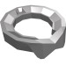 27147 - Minifig Neckwear Collar - Flat Silver