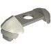 37614 - Minifig Neckwear Shoulder Guards - Flat Silver