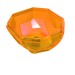 30294 - Trans-Orange - Rock Boulder, Bottom