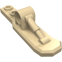 15540 - Helicopter Landing Ski 1 x 6 with Pin Hole - Tan
