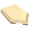 22385 - Tile Special 2 x 3 Pentagonal - Tan