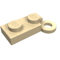 2429 - Hinge Plate 1 x 4 Swivel Base - Tan