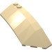 41749 - Wedge Curved 8 x 3 x 2 Open Right - Tan