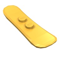 18746 - Sports Snowboard Small - Bright Light Orange