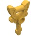 19118 - Bright Light Orange - Equipment Key Ornamented with Stud