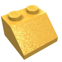 3039 - Slope 45Â° 2 x 2 - Bright Light Orange